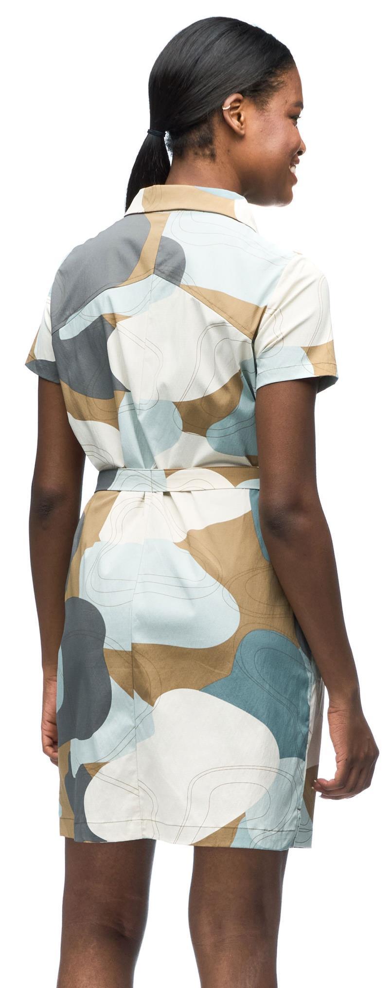 Kilim III Dress - Raindrop Rock Print 3