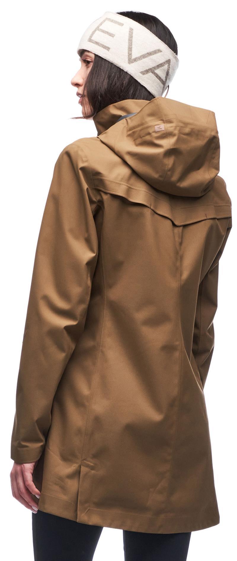 Kisa II 2.5L Rain Jacket - Womens - Amber 3