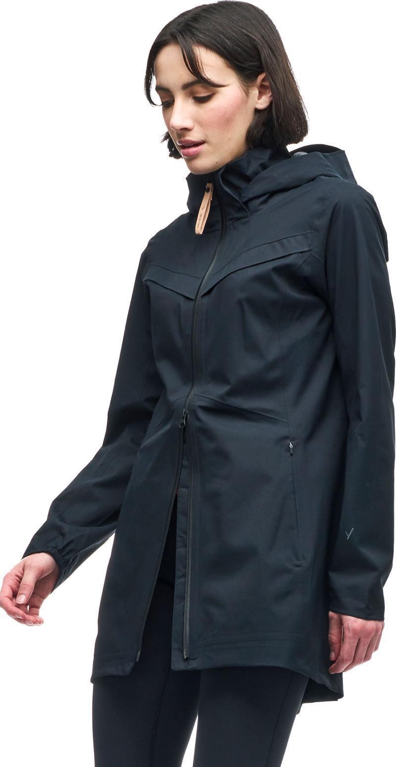 Kisa II 2.5L Rain Jacket - Womens - Black 2
