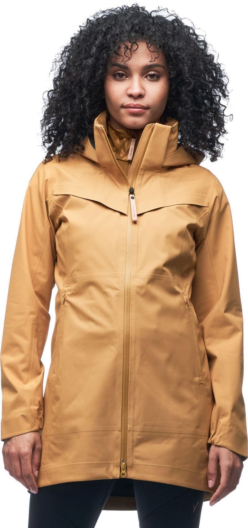 Kisa II 2.5L Rain Jacket - Womens - Gold 1