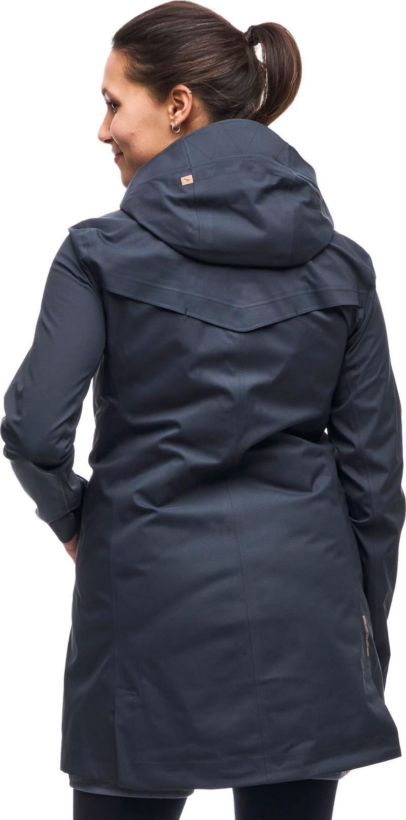 Kisa Rainwear Jacket - Womens - Deep Forest 3