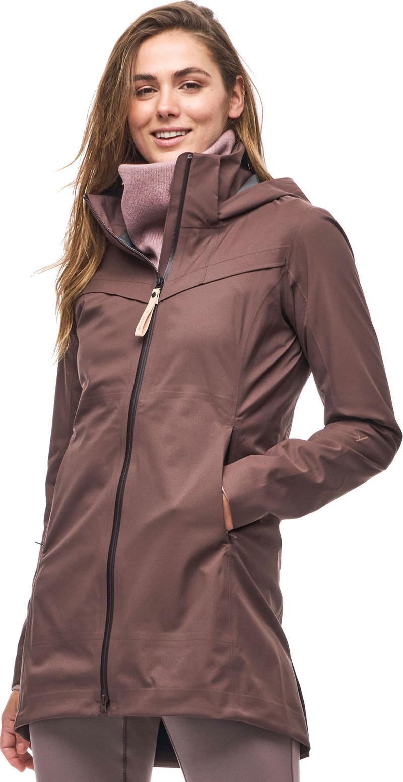 Kisa Rainwear Jacket - Womens - Muddy 1