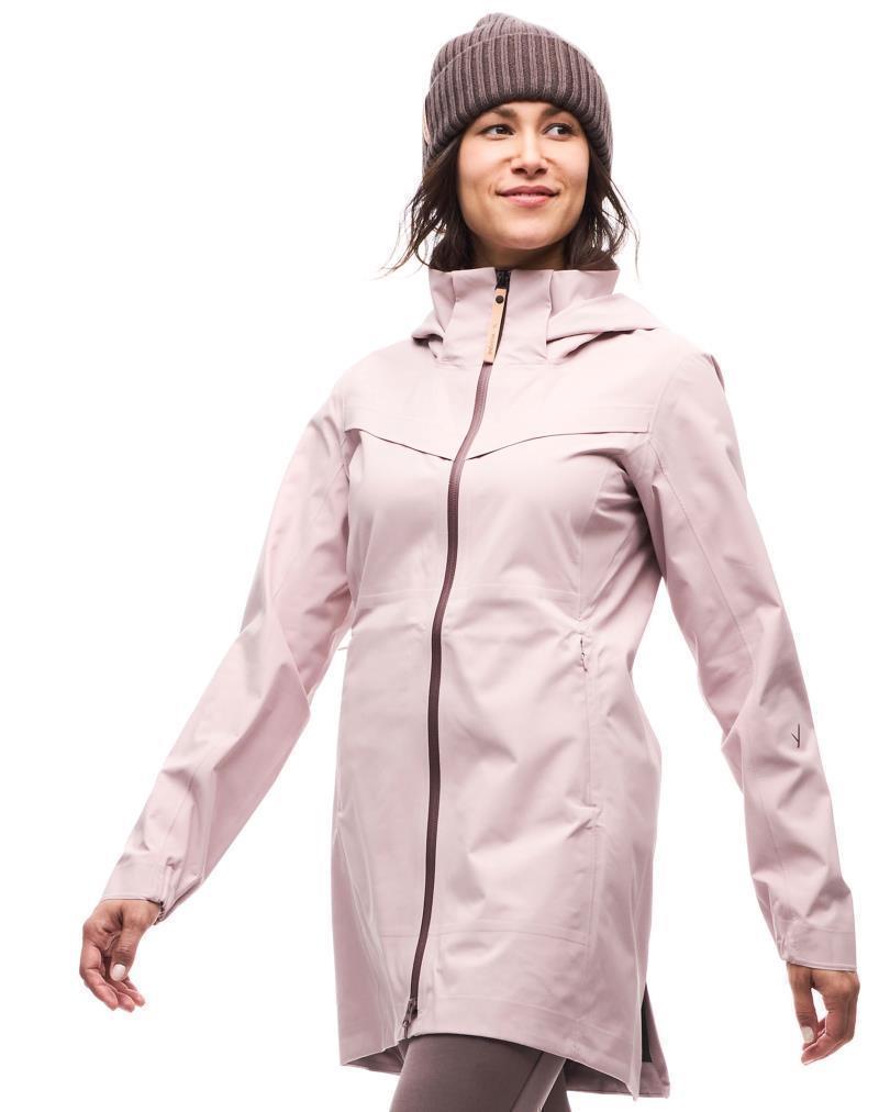 Kisa Rainwear Jacket - Womens - Rose Gold 2