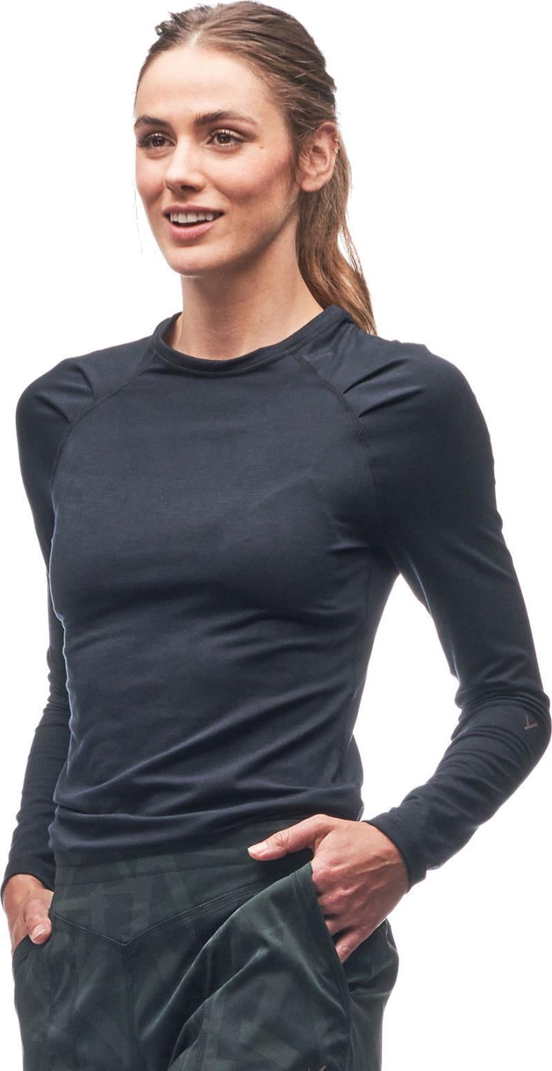 Koro LS Round-Neck Sweater - Womens - Black 1
