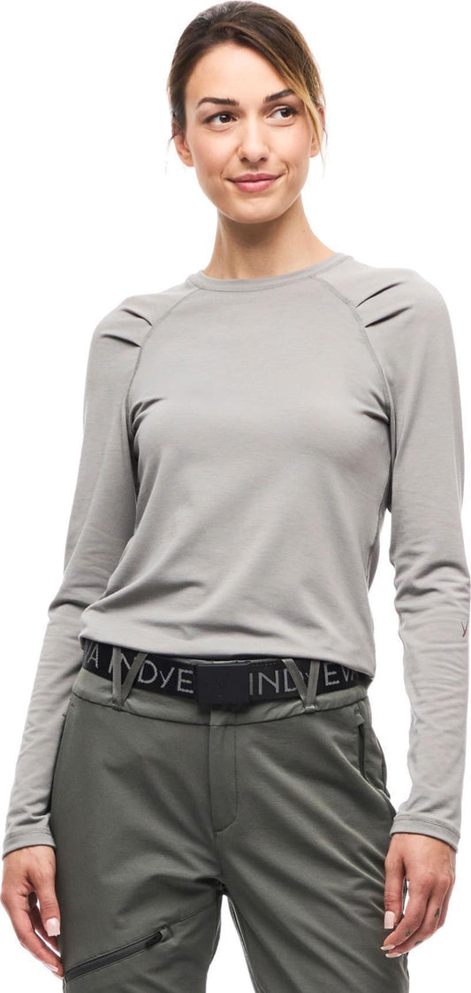 Koro LS Round-Neck Sweater - Womens - Matcha 1