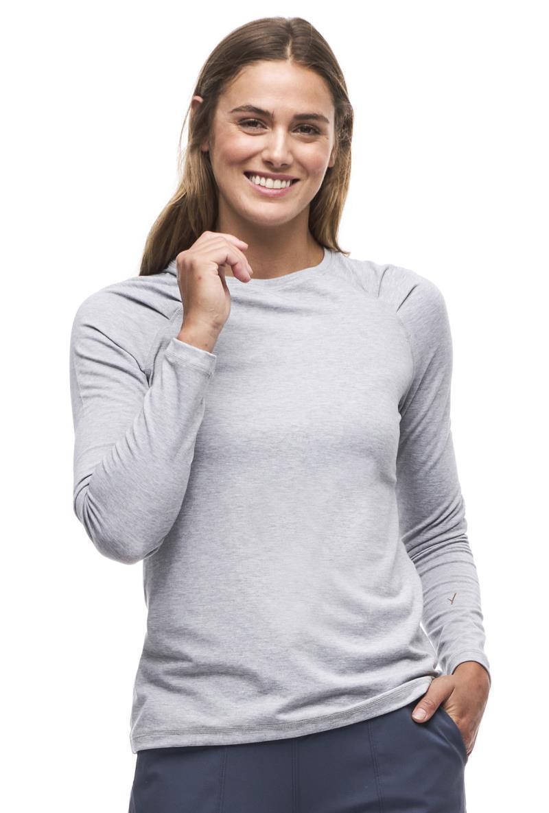 Koro LS Shirt - Womens - Grey Heather 1