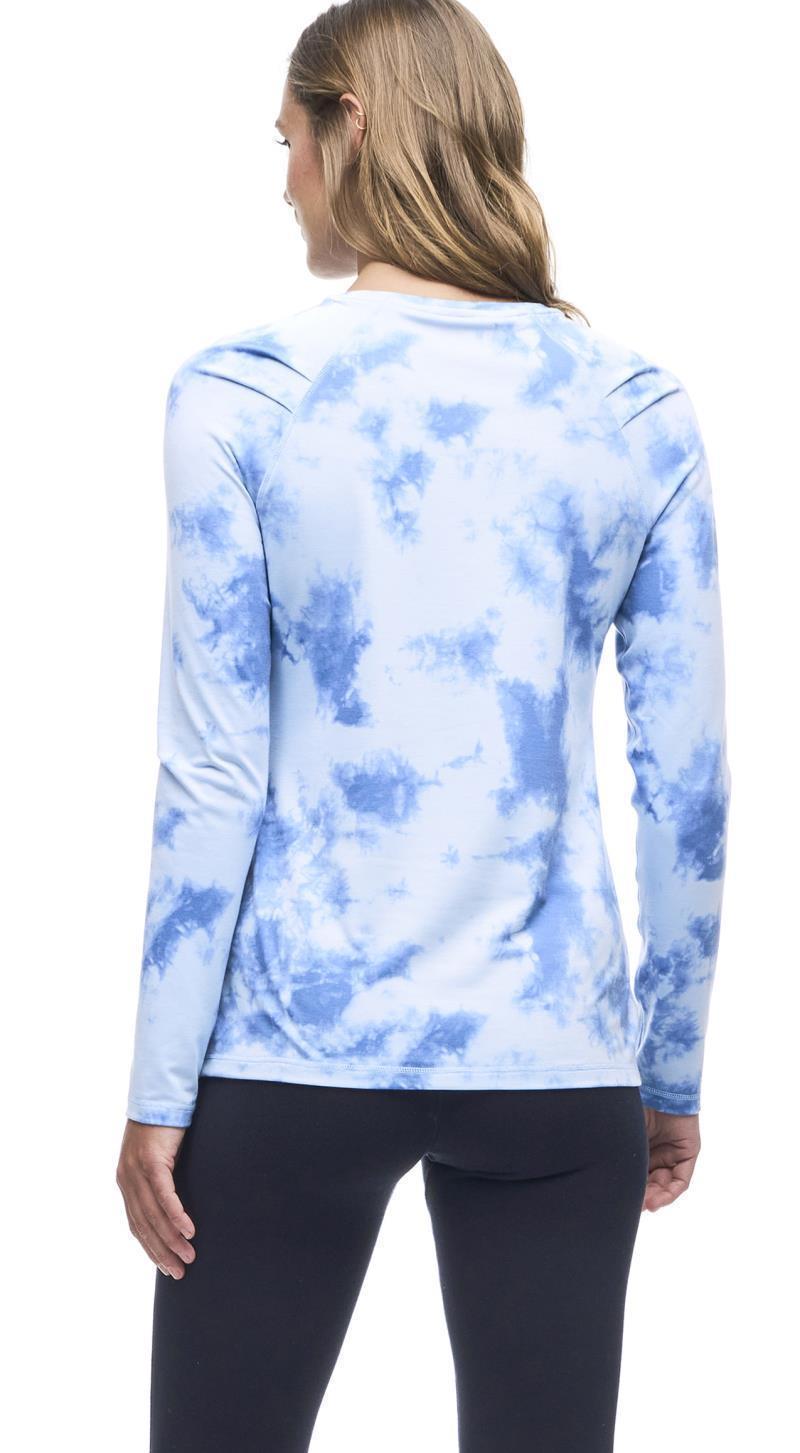 Koro LS Shirt - Womens - Skyblue Tie Dye 2