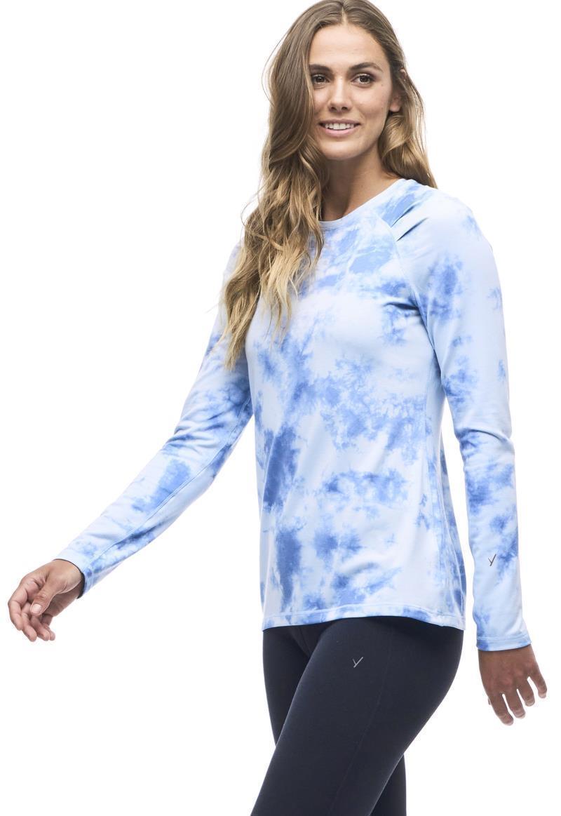 Koro LS Shirt - Womens - Skyblue Tie Dye 4