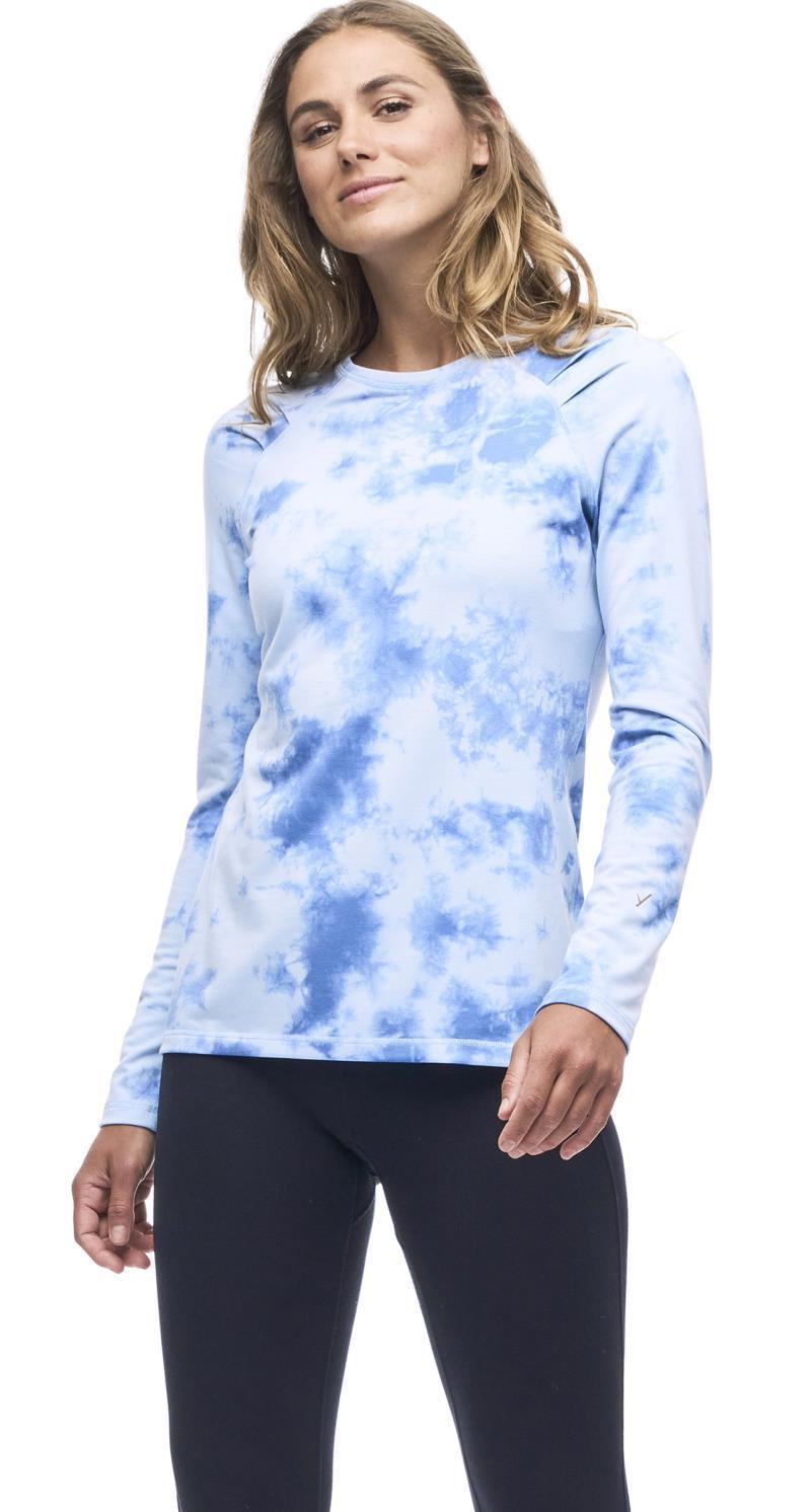 Koro LS Shirt - Womens - Skyblue Tie Dye 1