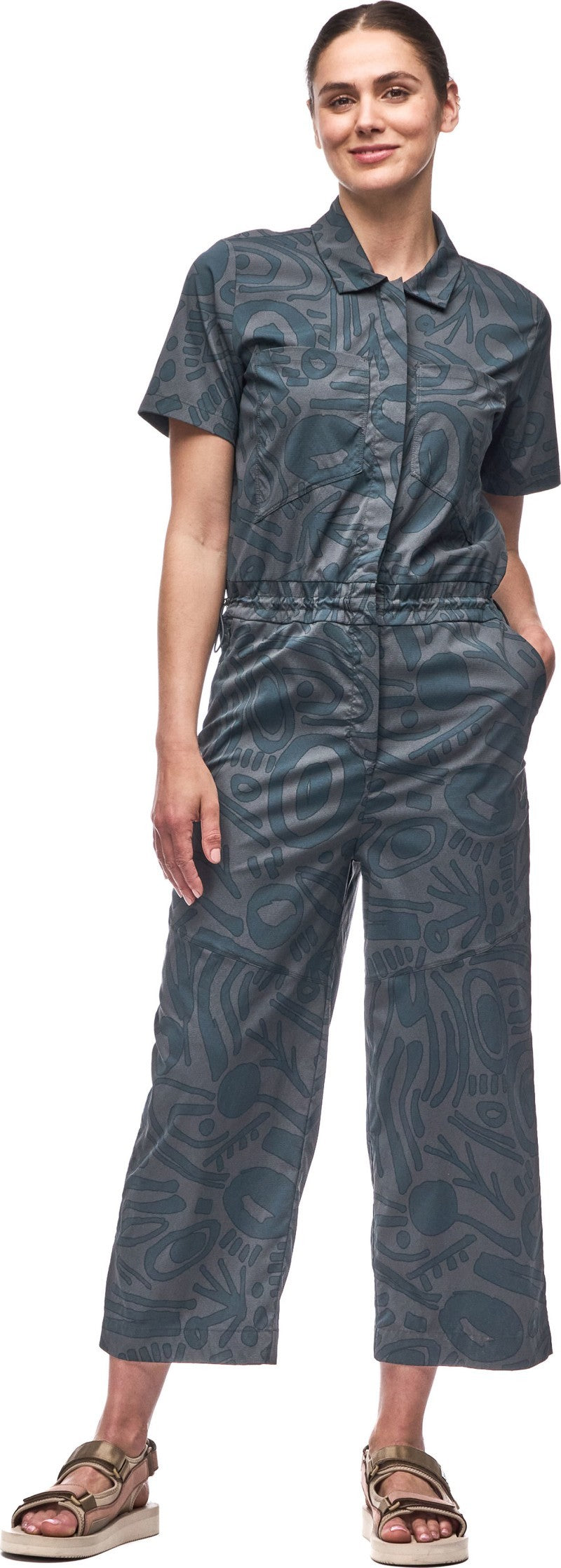 Kulu II One Piece - Womens - sapino cyclone print 1