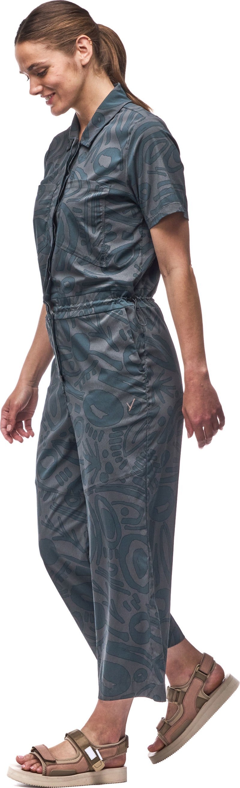 Kulu II One Piece - Womens - sapino cyclone print 1