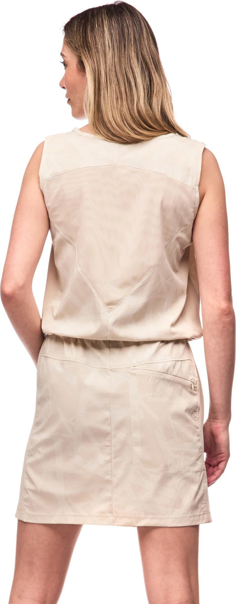 Laco IV Dress - sandy taupe y print 1