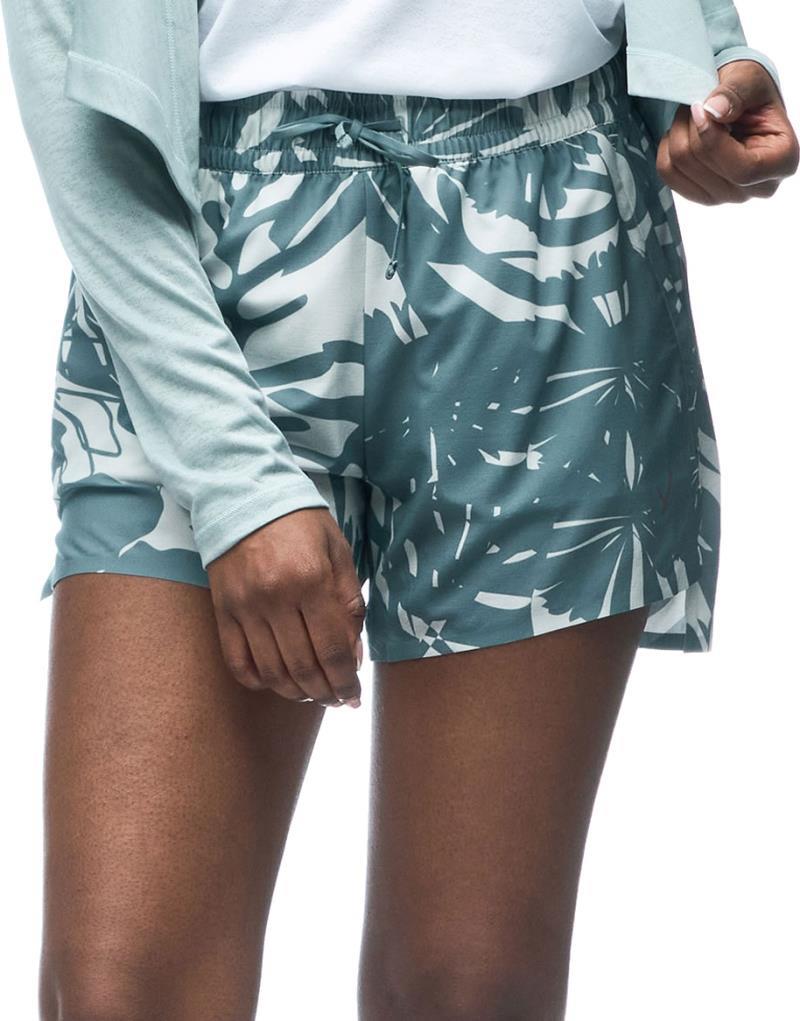Lagana Shorts - Womens - Pond Botanical Print 1