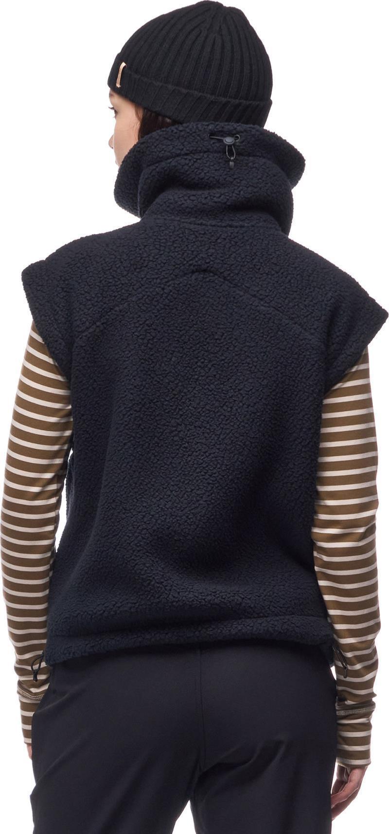 Lampaat Sherpa Vest - Womens - black 1