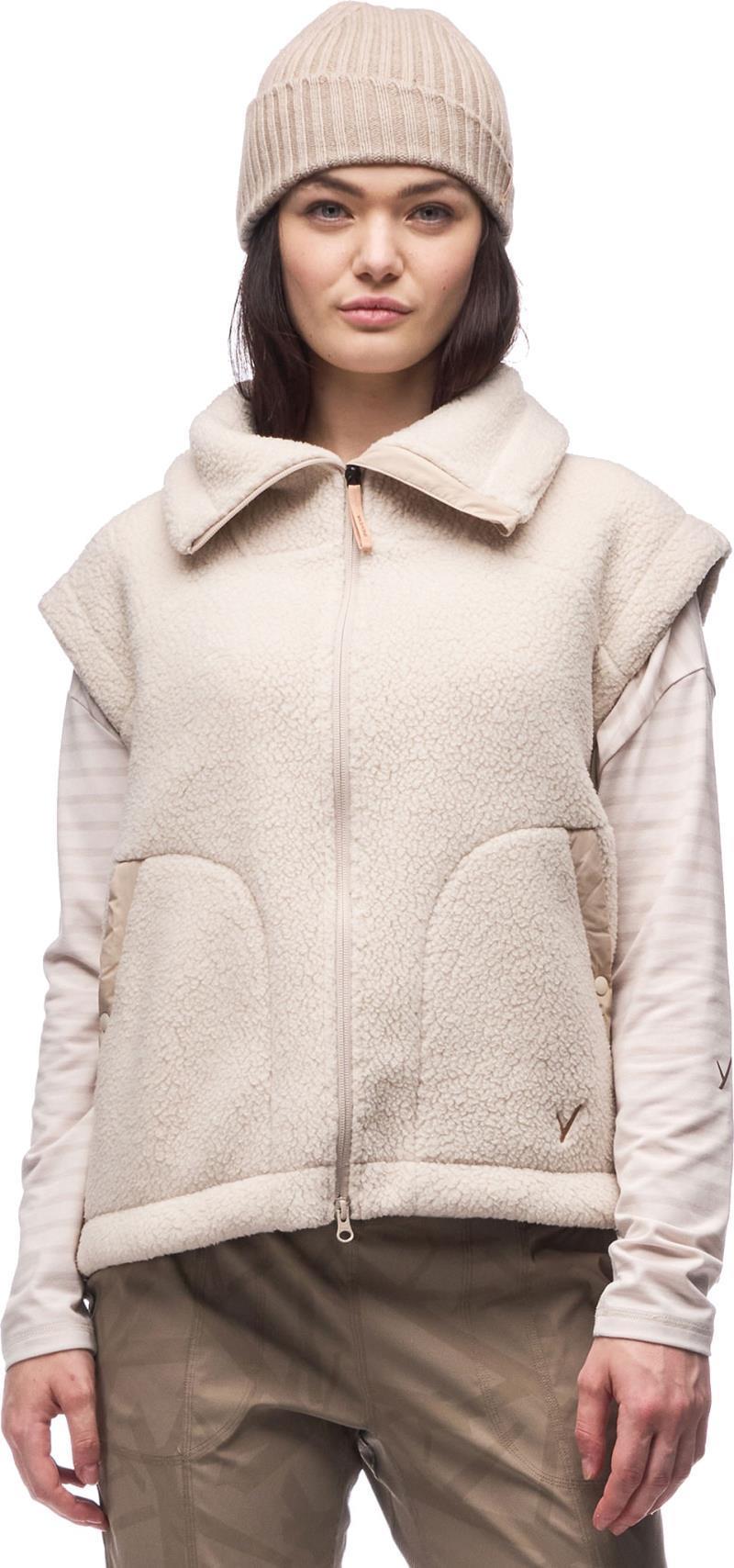 Lampaat Sherpa Vest - Womens - mastic 1