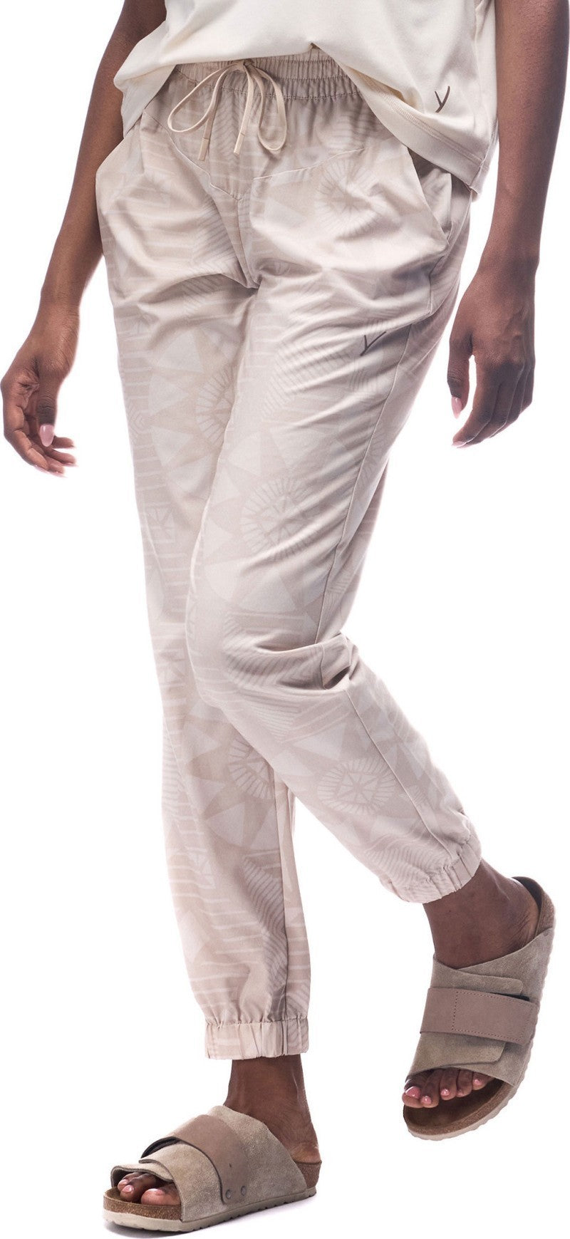 Lastik Pants - Womens - beach slate print 1