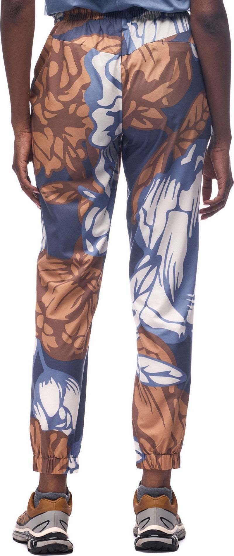 Lastik Pants - Womens - lagon piwonia print 1
