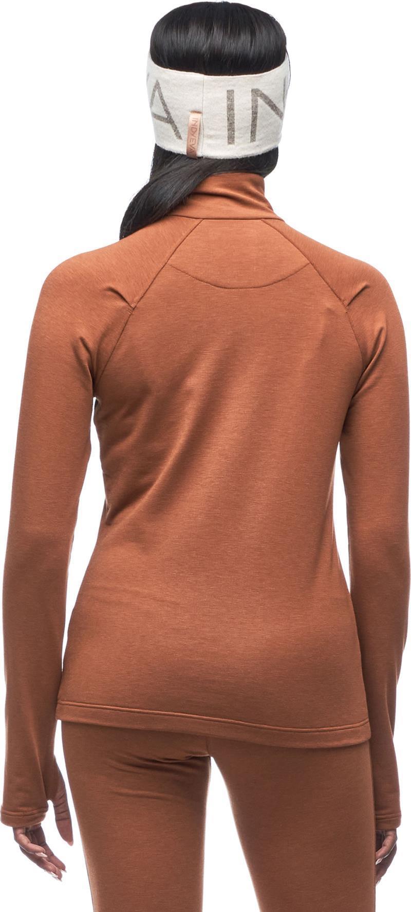 Leno II Half Zip - Womens - Toffee 3