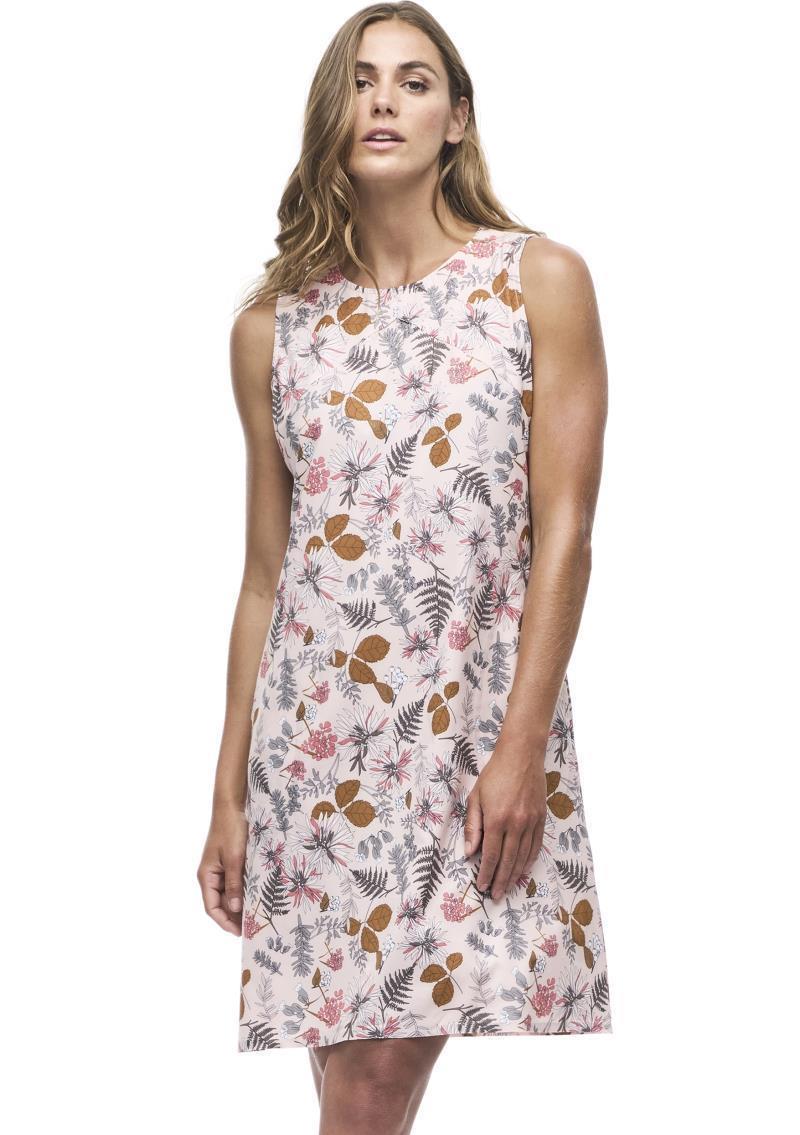 Lieve Dress - Botanical Petunia Print 1