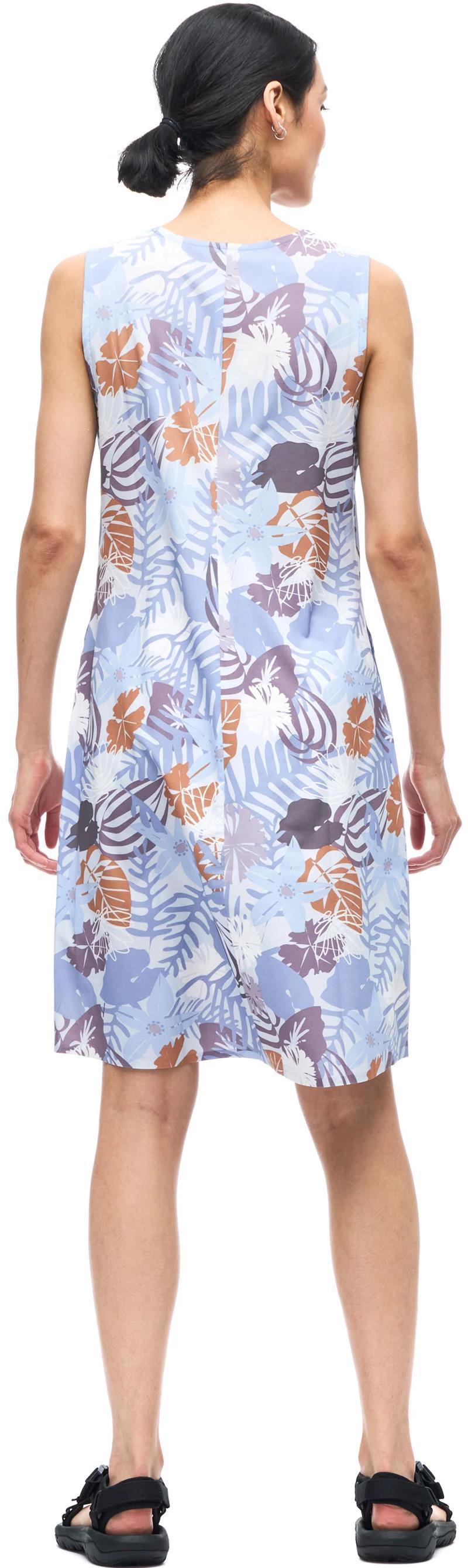 Lieve Dress - Fresh Blue Botanical Print 2