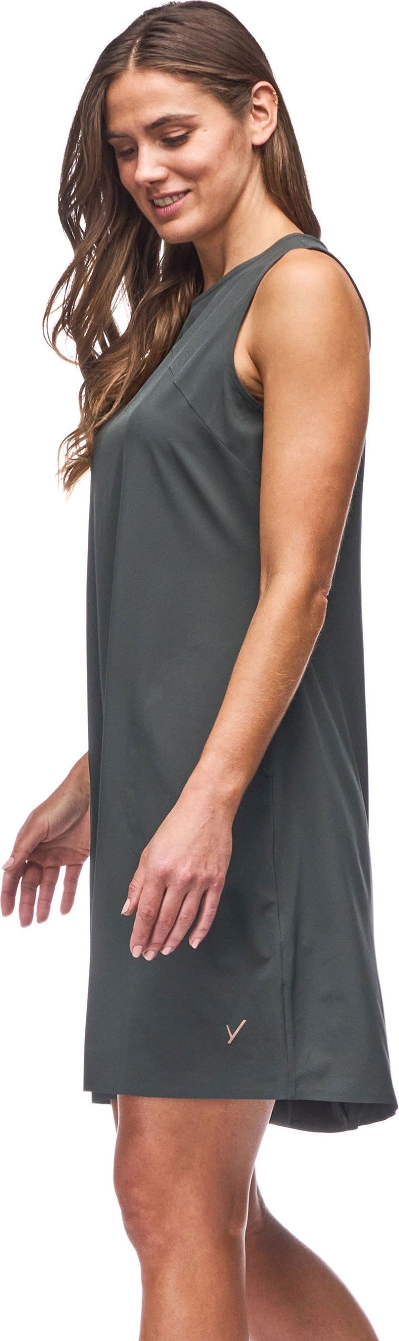 Lieve Dress - pine 1