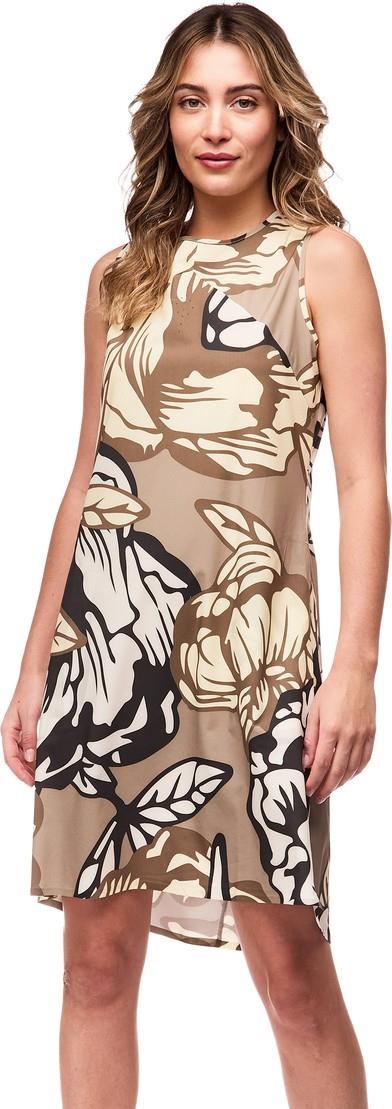 Lieve Dress - sunset piwonia print 1