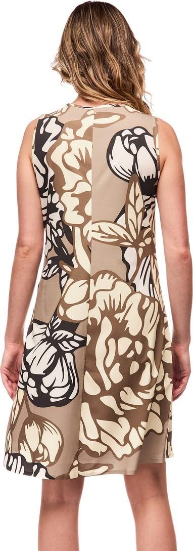 Lieve Dress - sunset piwonia print 1