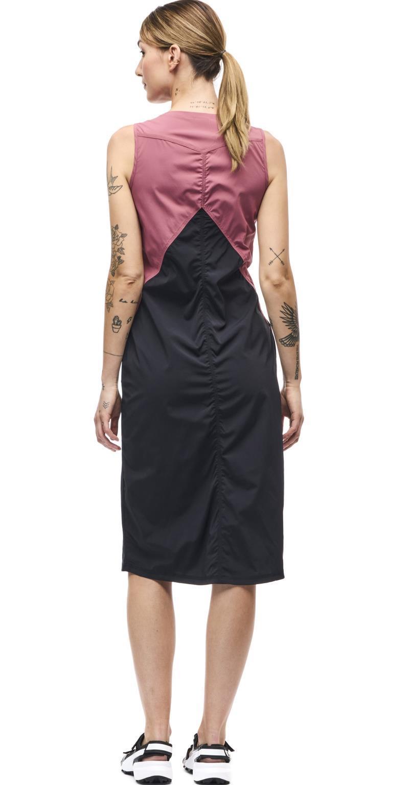 Liike Long Dress - Black Geranium Fig / CB 2