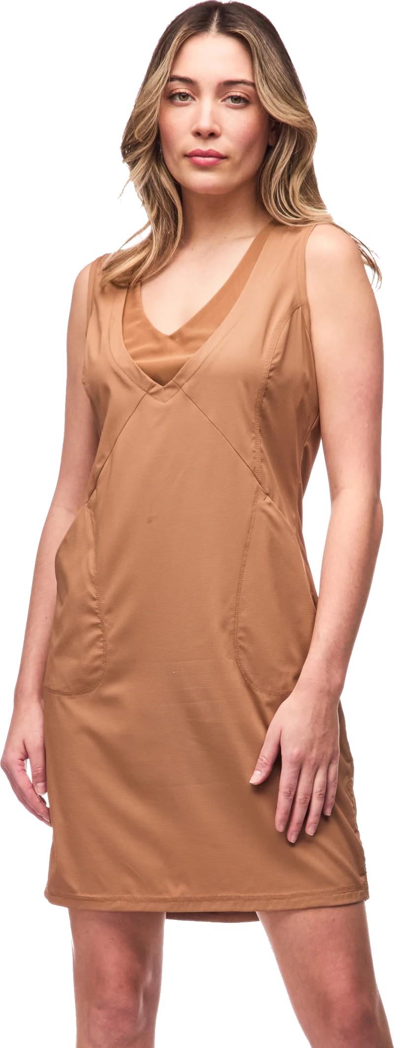 Liike V Dress - tamarind 1