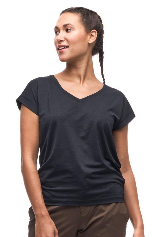 Liv II SS Shirt - Womens - Black 1
