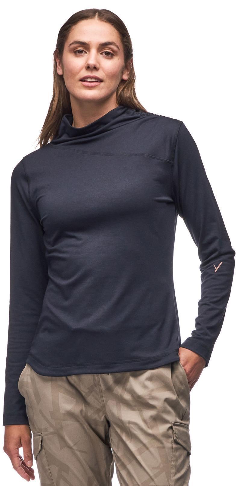 Luz Mock Neck Top - Womens - Black 1