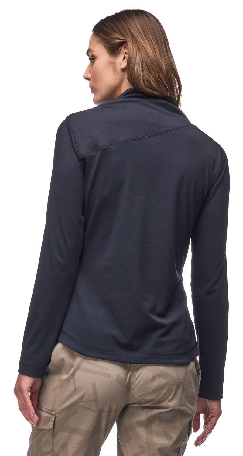 Luz Mock Neck Top - Womens - Black 3