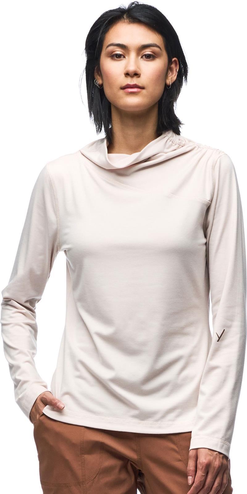 Luz Mock Neck Top - Womens - Rain 1