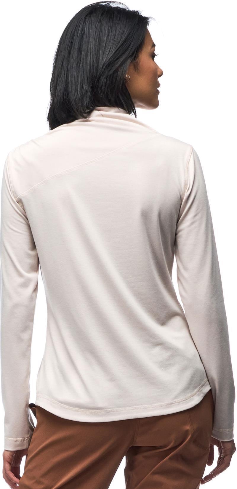 Luz Mock Neck Top - Womens - Rain 3