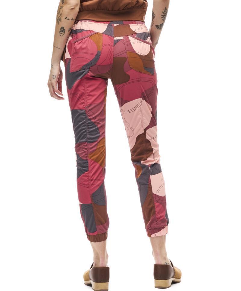 Maeto III Pants - Womens - Peony Topo Print 2