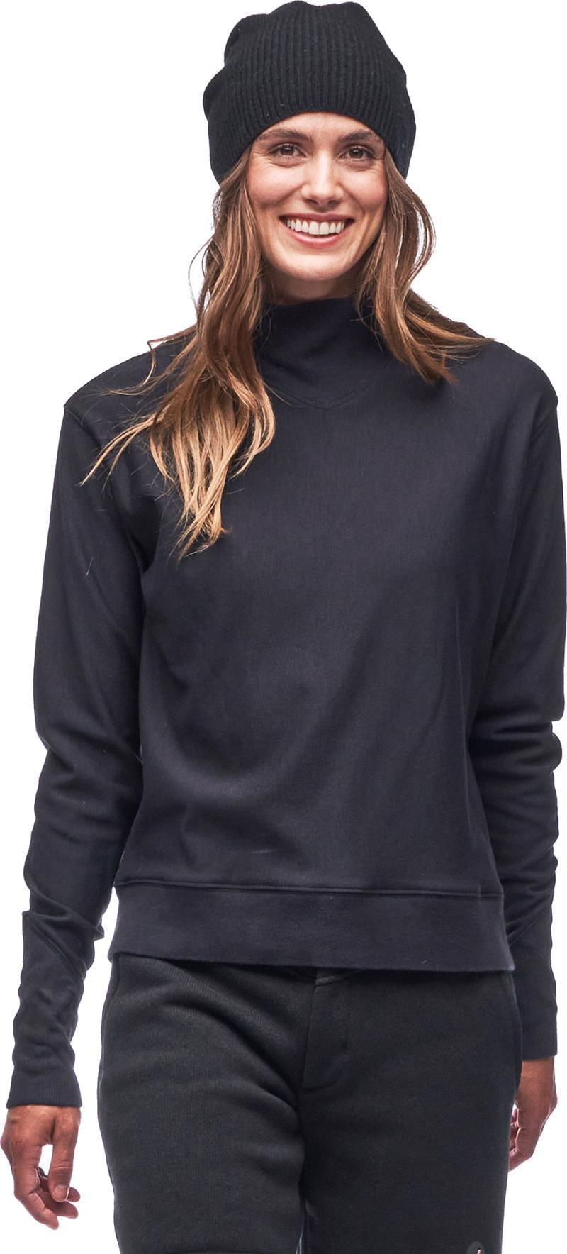 Maglia Crewneck Sweatshirt - Womens - Black 1