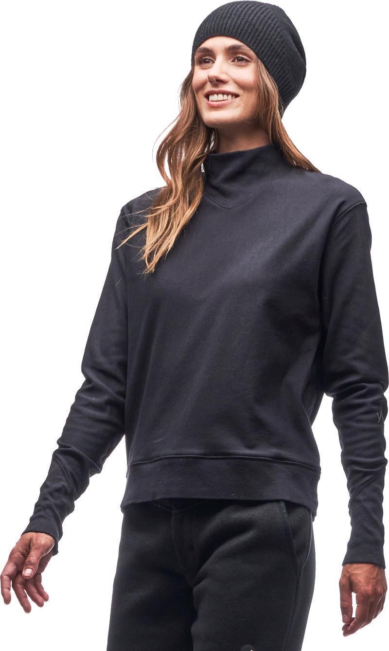 Maglia Crewneck Sweatshirt - Womens - Black 2