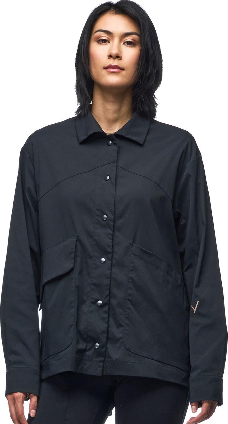 Majica Over Shirt Jacket - Womens - black 1