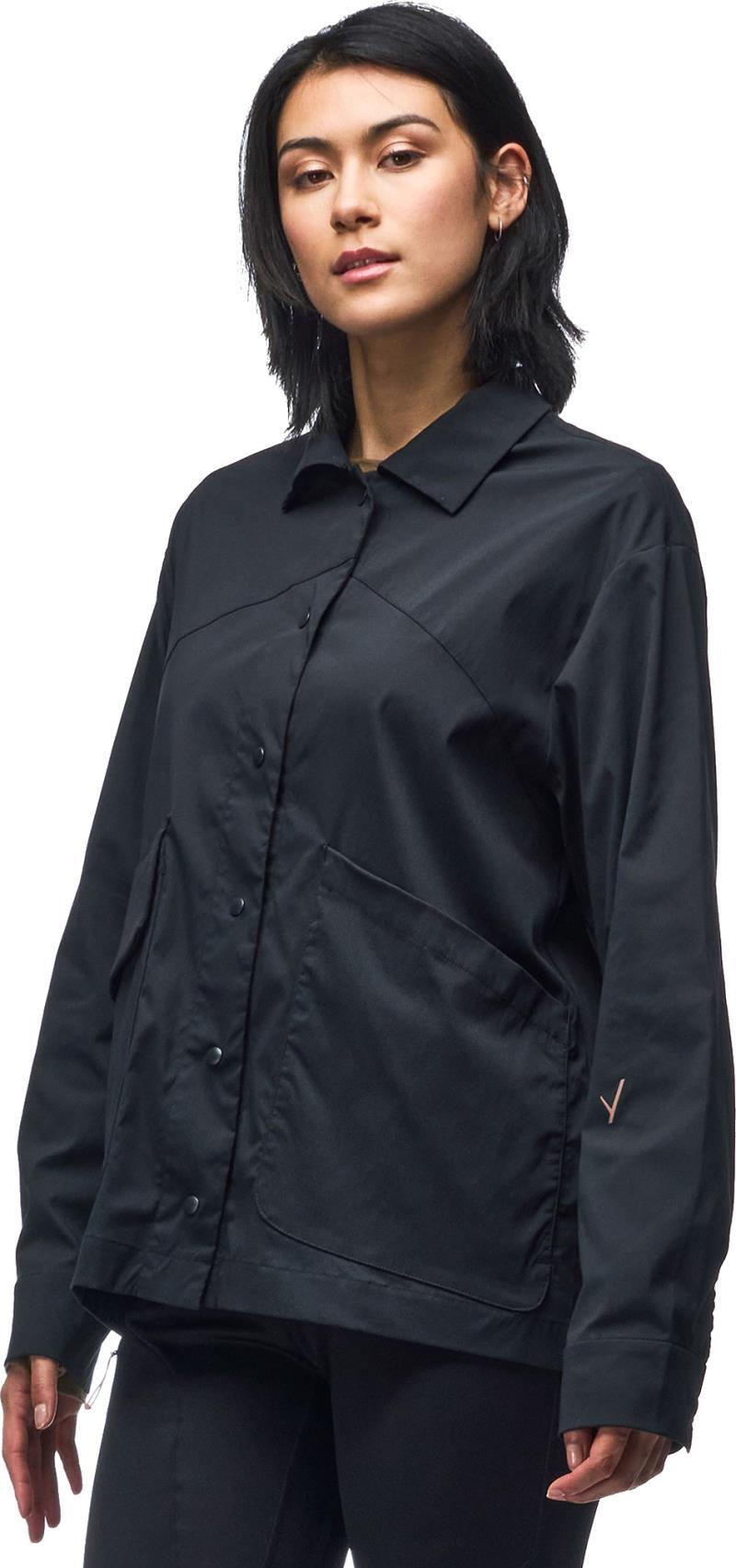 Majica Over Shirt Jacket - Womens - black 1