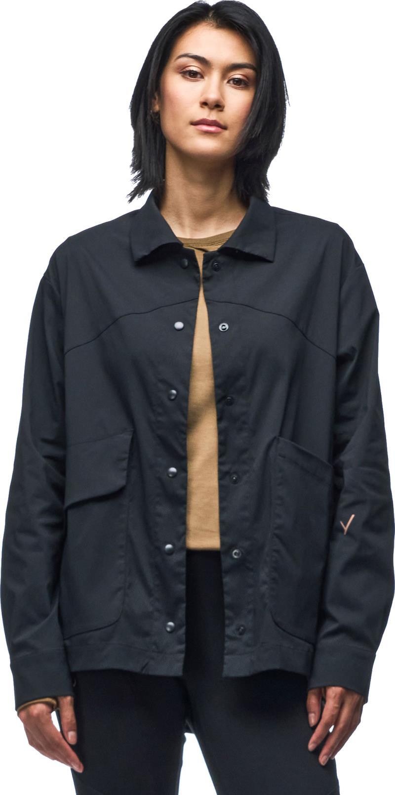 Majica Over Shirt Jacket - Womens - black 1