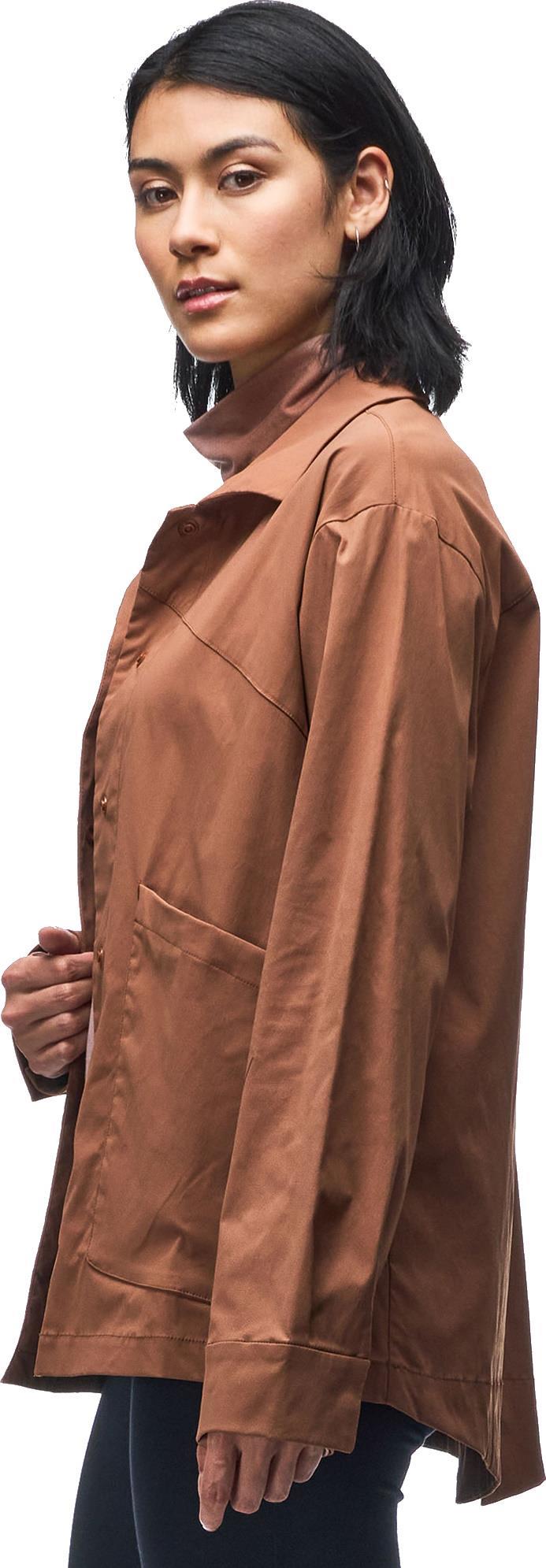Majica Over Shirt Jacket - Womens - oak 1