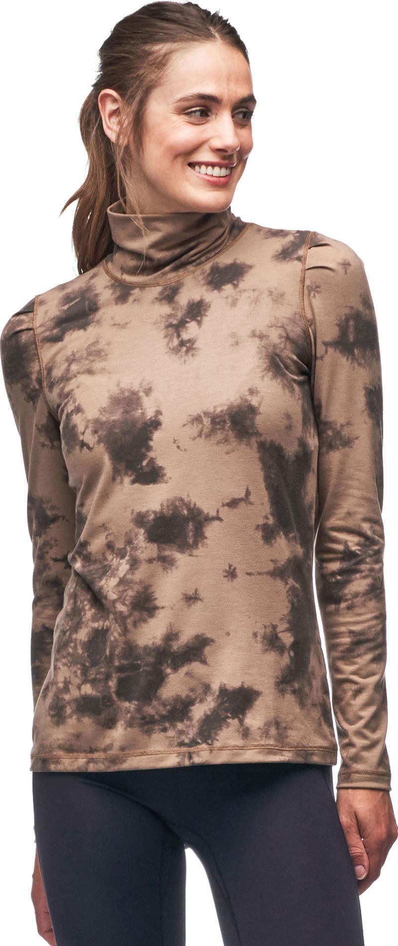 Matara LS Mock Neck Sweater - Womens - Baileys Tie Dye 2