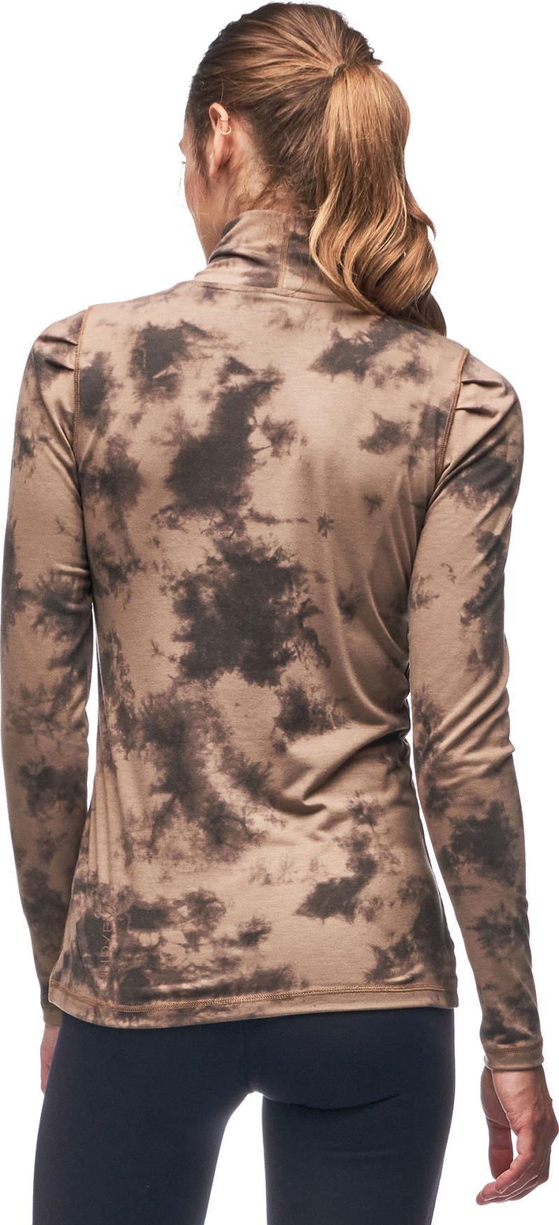 Matara LS Mock Neck Sweater - Womens - Baileys Tie Dye 3
