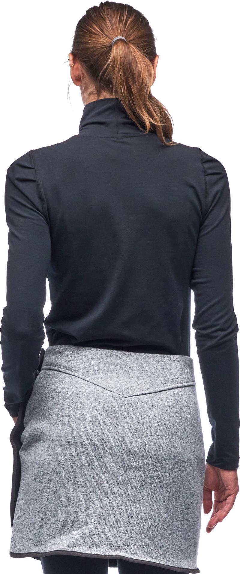 Matara LS Mock Neck Sweater - Womens - Black 3