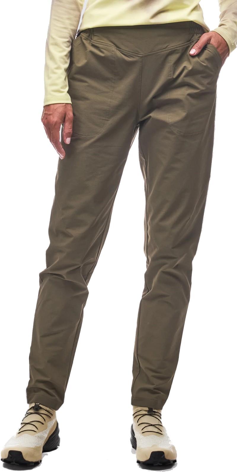 Matkailu Brushed Pants - Womens - deep moss 1