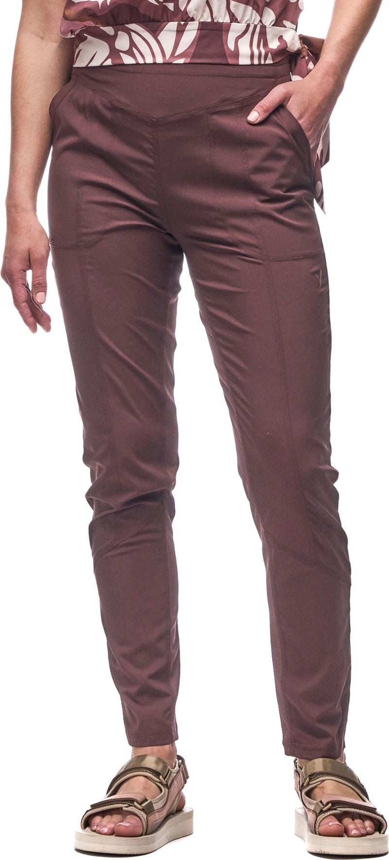 Matkailu IV Pants - Womens - rosewood 1