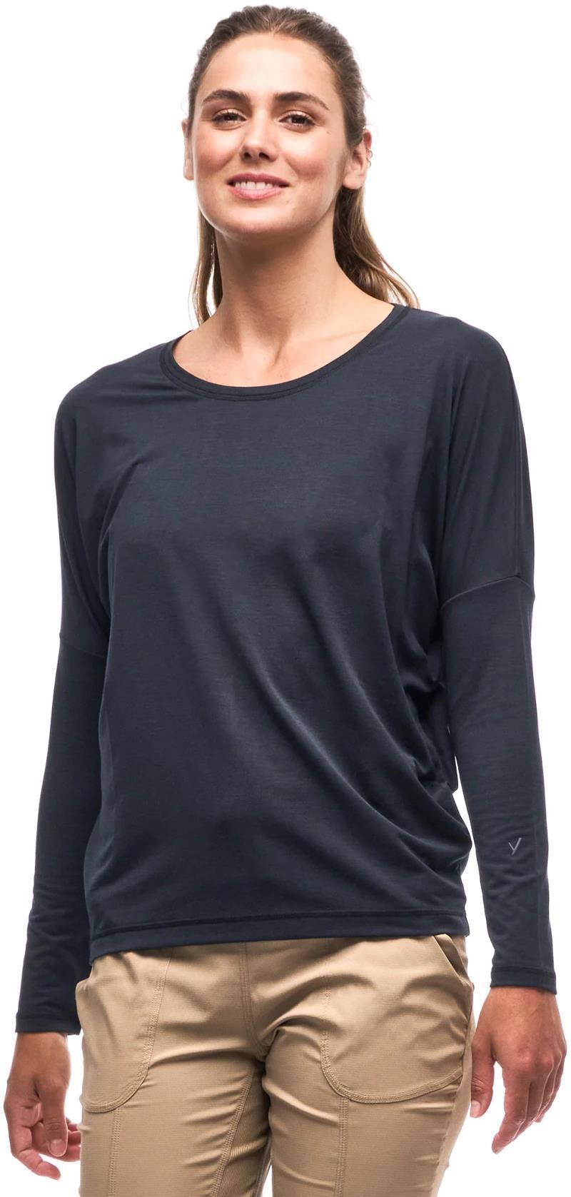 Maud LT II LS Shirt - Womens - Black 1