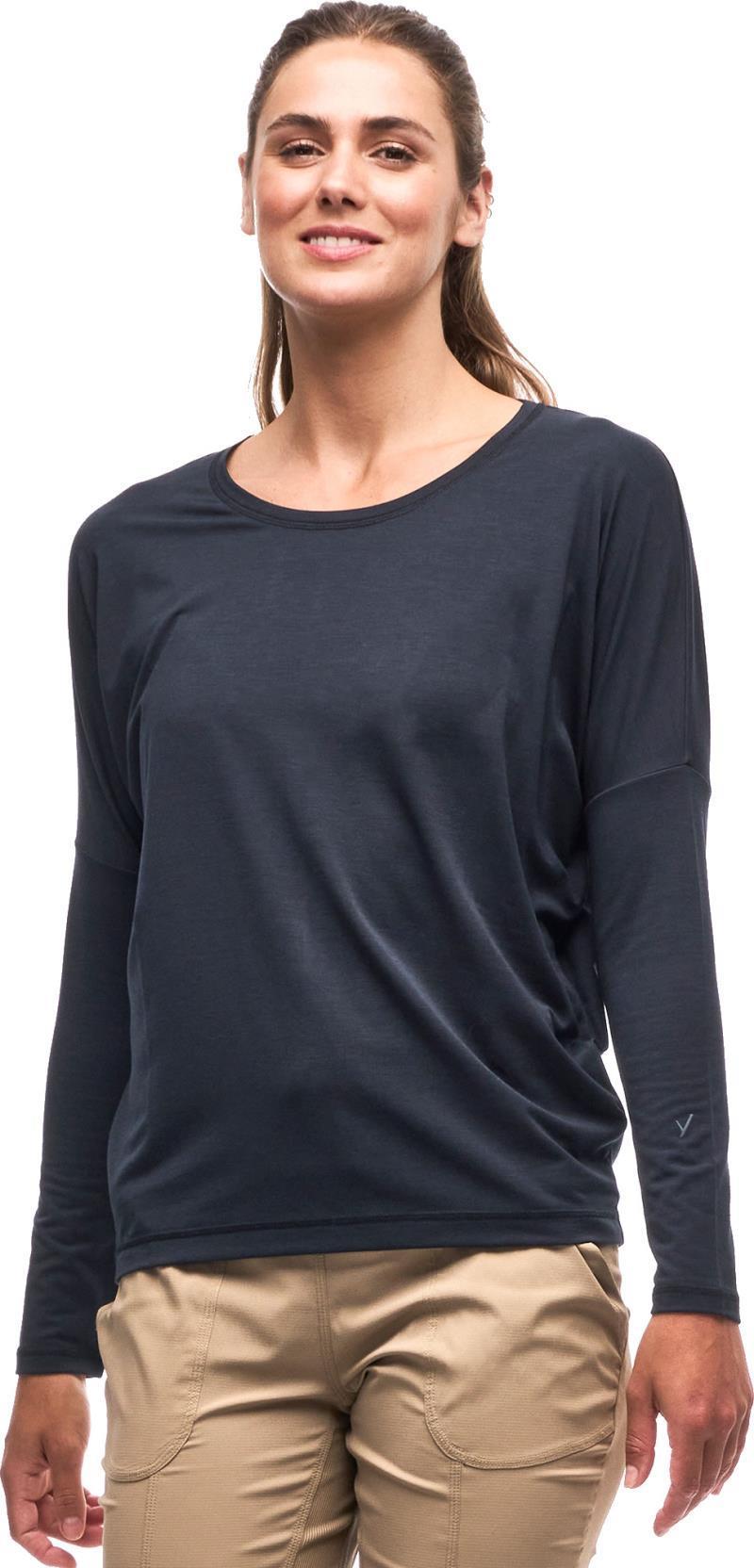 Maud LT II LS Shirt - Womens - Black 1