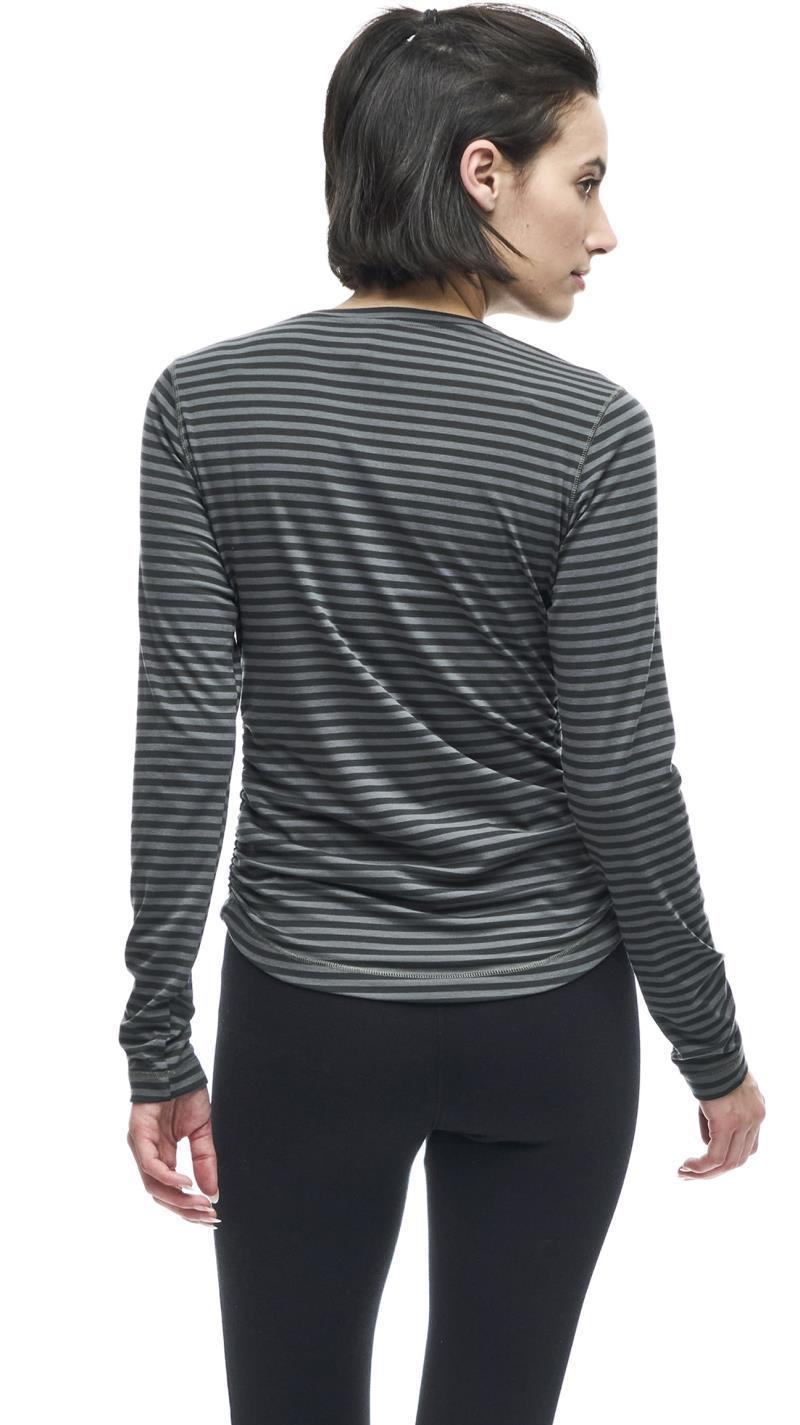 Milgin III LS Shirt - Womens - Pine Ivy Stripe 2