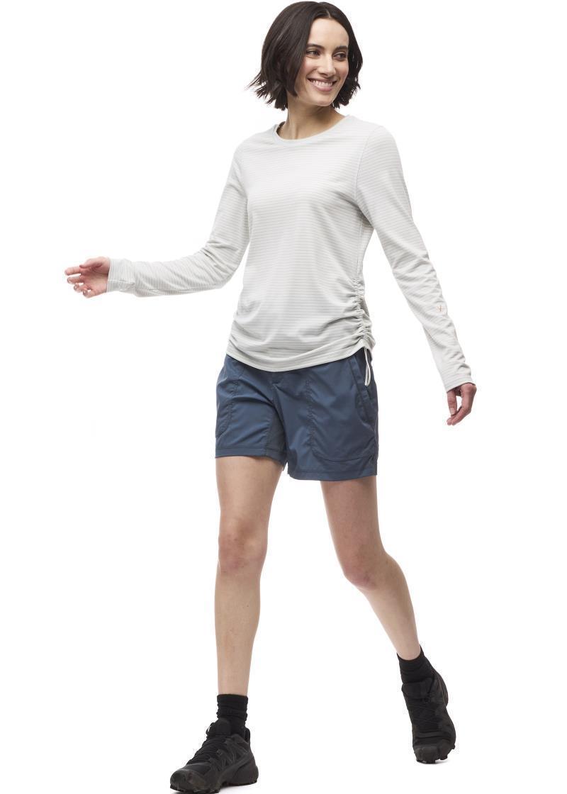 Milgin II LS Shirt - Womens - Celeste Wave Stripe 3